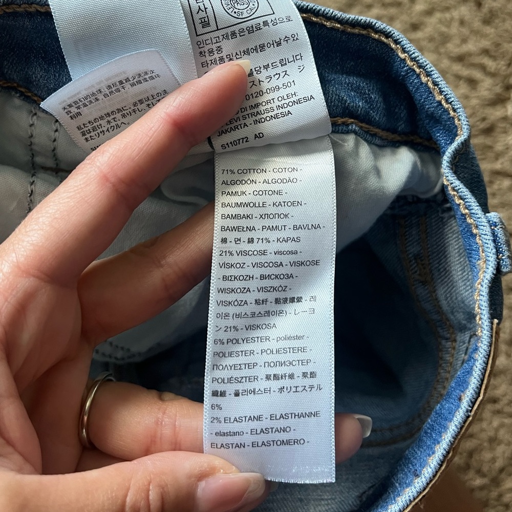 Levi’s High Rise Shorts - Picture 8 of 8